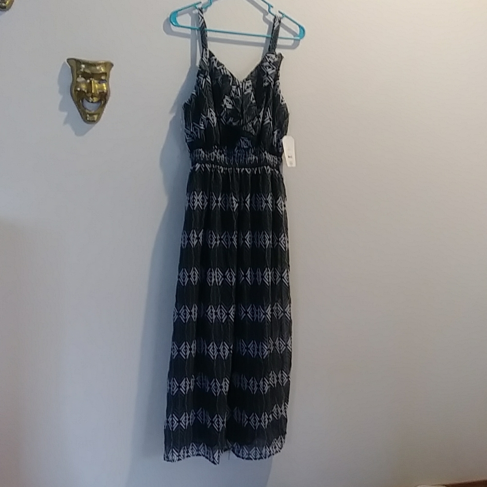 Faded Glory Ruffle Maxi Dress